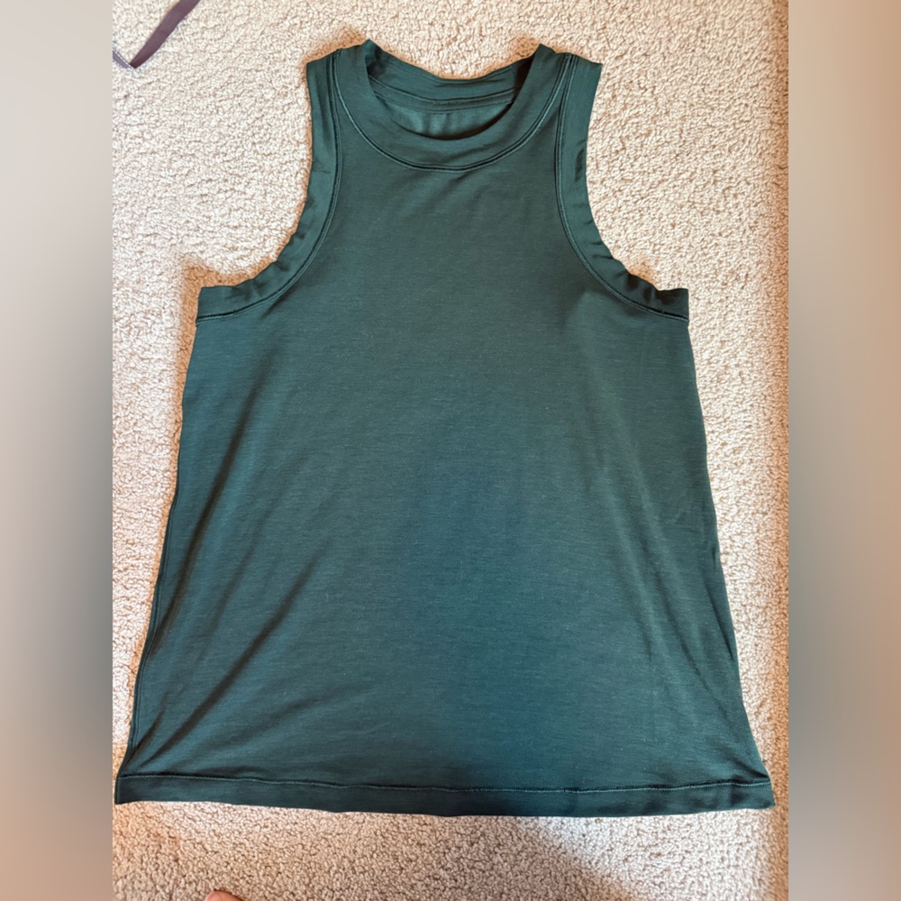 Lululemon Jersey training tank top legacy green 2